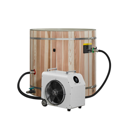 Dynamic Cold Therapy Cedar Barrel Cold Plunge