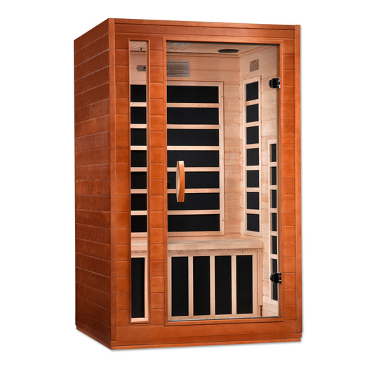 Dynamic Cordoba Elite 2-Person Ultra Low EMF Infrared Sauna – Canadian Hemlock