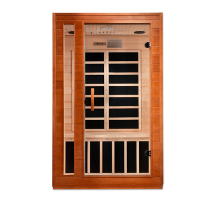 Dynamic Cordoba Elite 2-Person Ultra Low EMF Infrared Sauna – Canadian Hemlock
