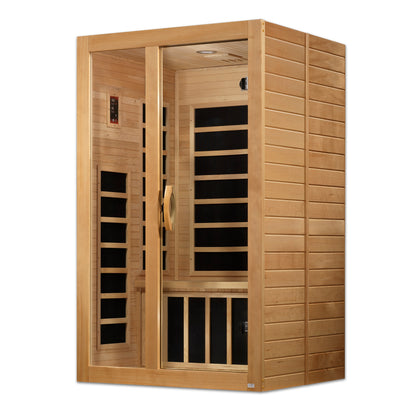 Dynamic Santiago 2-Person Low EMF Infrared Sauna