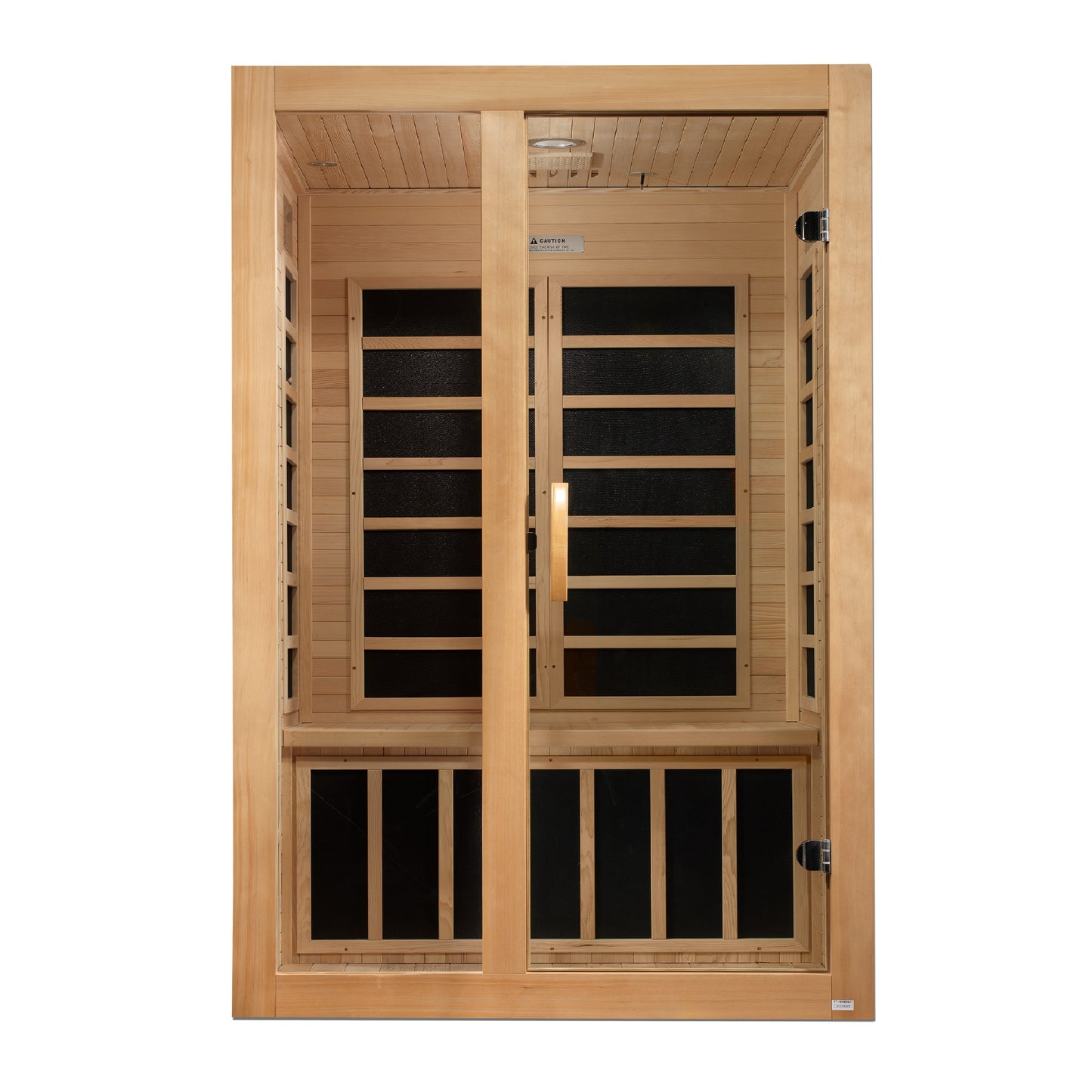 Dynamic Santiago 2-Person Low EMF Infrared Sauna