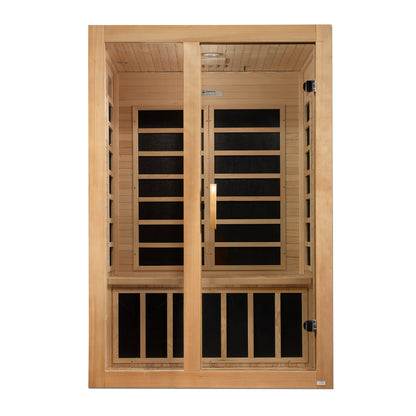 Dynamic Santiago 2-Person Low EMF Infrared Sauna