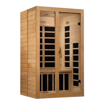 Dynamic Santiago 2-Person Low EMF Infrared Sauna