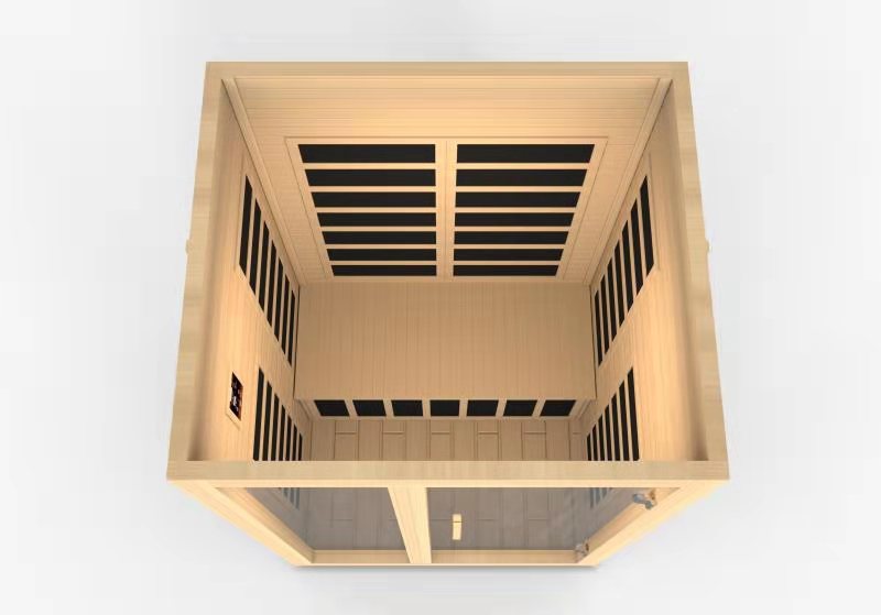 Dynamic Santiago 2-Person Low EMF Infrared Sauna