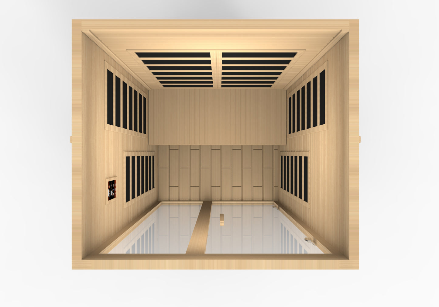 Dynamic Santiago 2-Person Low EMF Infrared Sauna