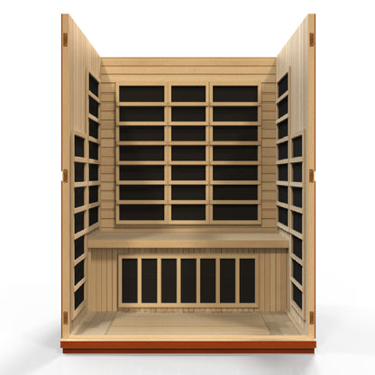 Dynamic Bellagio 3-Person Low EMF Infrared Sauna