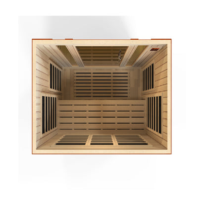 Dynamic Bellagio 3-Person Low EMF Infrared Sauna