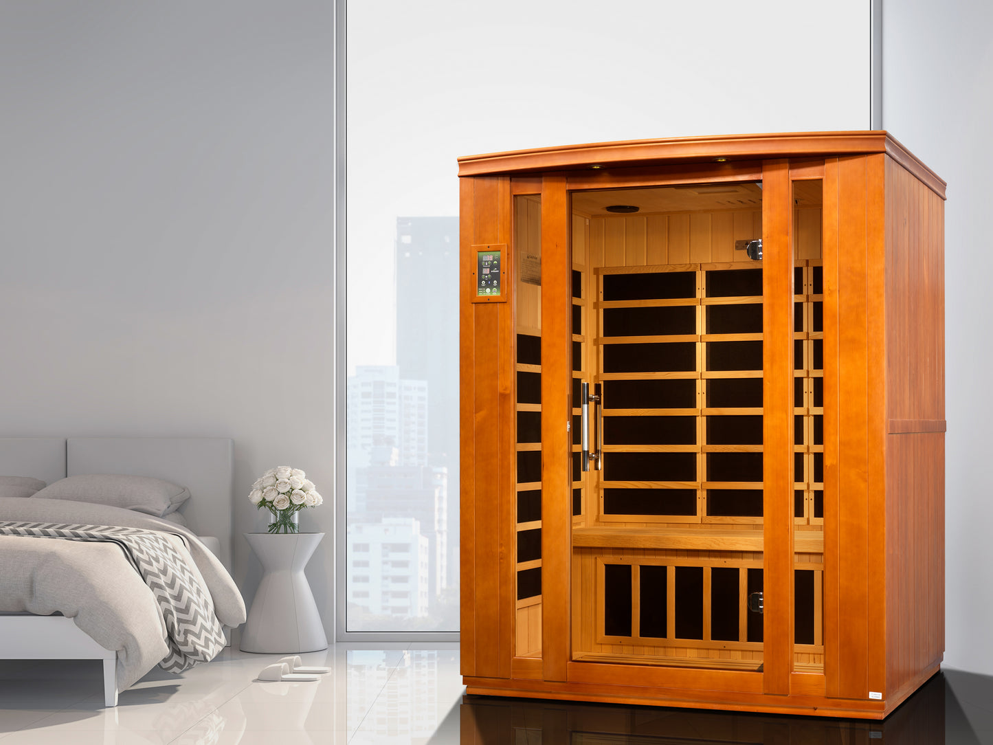 Dynamic Bellagio 3-Person Low EMF Infrared Sauna