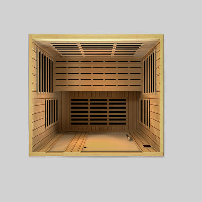 Dynamic Lugano 3-Person Low EMF Infrared Sauna