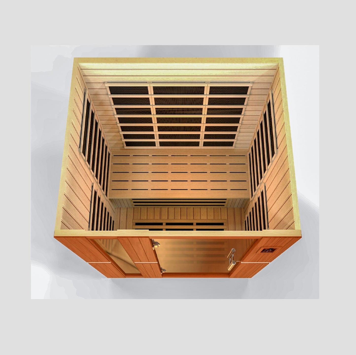 Dynamic Lugano 3-Person Low EMF Infrared Sauna