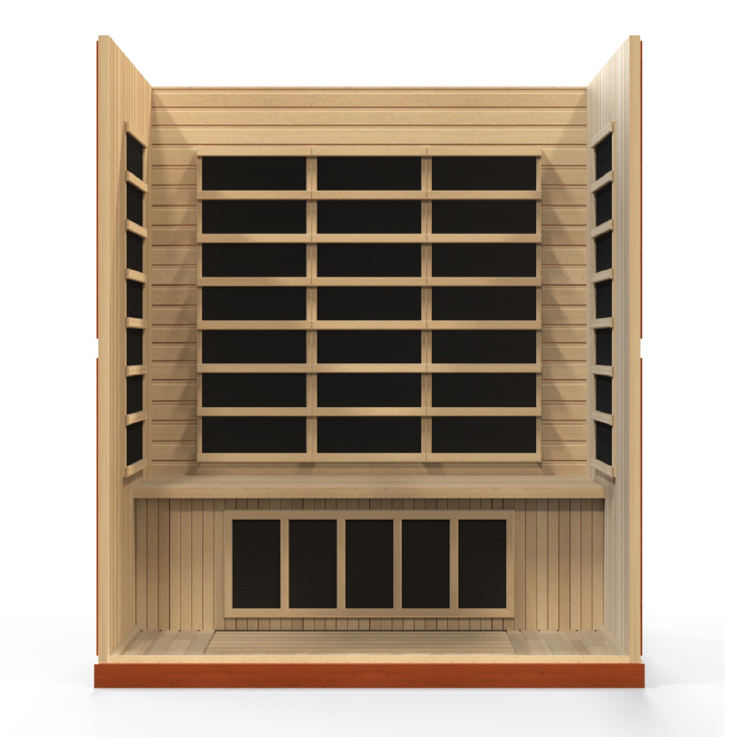 Dynamic Bergamo 4-Person Low EMF Infrared Sauna