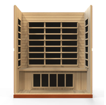 Dynamic Bergamo 4-Person Low EMF Infrared Sauna