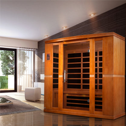 Dynamic Bergamo 4-Person Low EMF Infrared Sauna