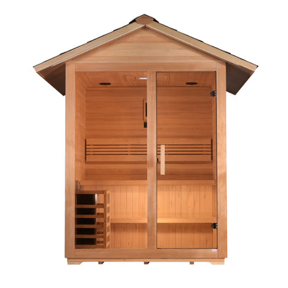 Golden Designs Arlberg 3 Person Outdoor Sauna