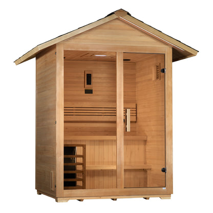 Golden Designs Arlberg 3 Person Outdoor Sauna