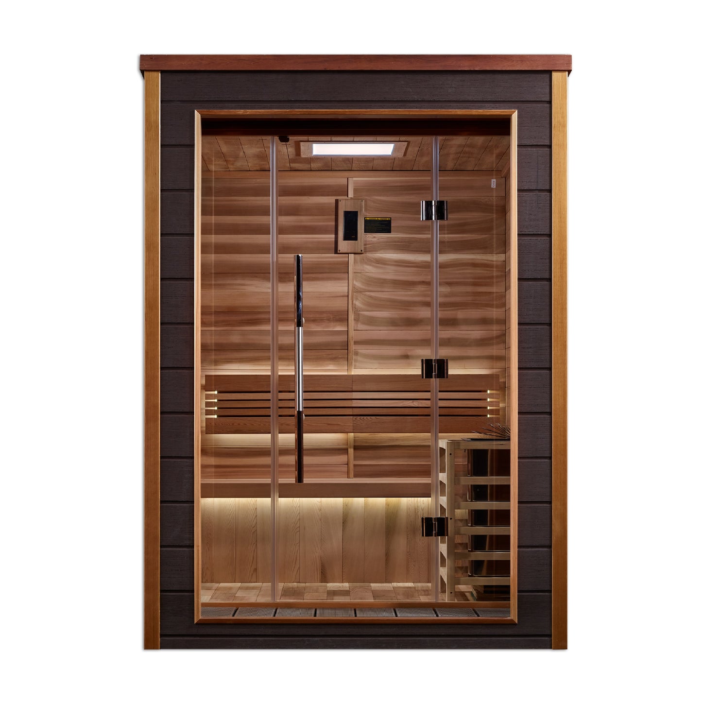 Golden Designs Narvik 2 Person Outdoor Traditional Sauna