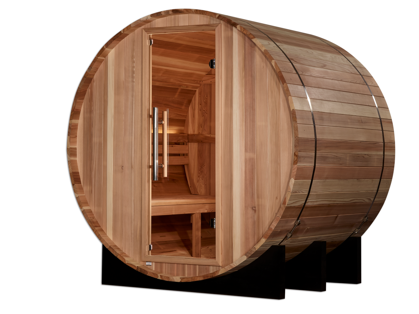 Golden Designs St. Moritz 2 Person Outdoor Barrel Sauna