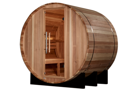 Golden Designs St. Moritz 2 Person Outdoor Barrel Sauna