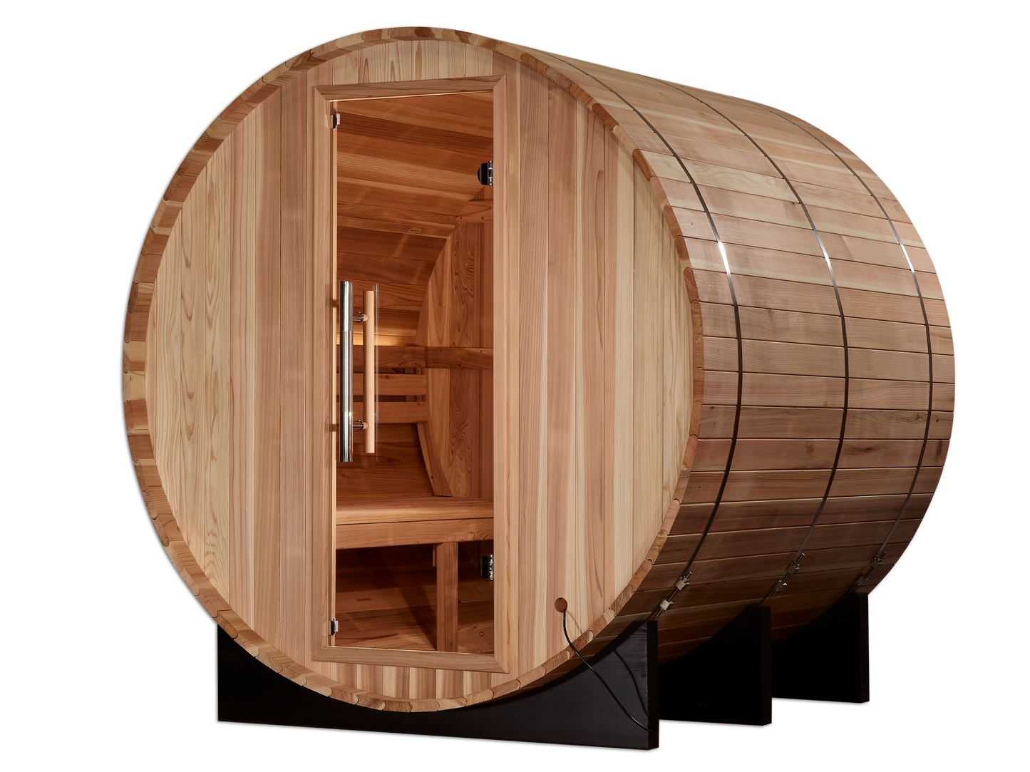 Golden Designs Arosa 4 Person Outdoor Barrel Sauna