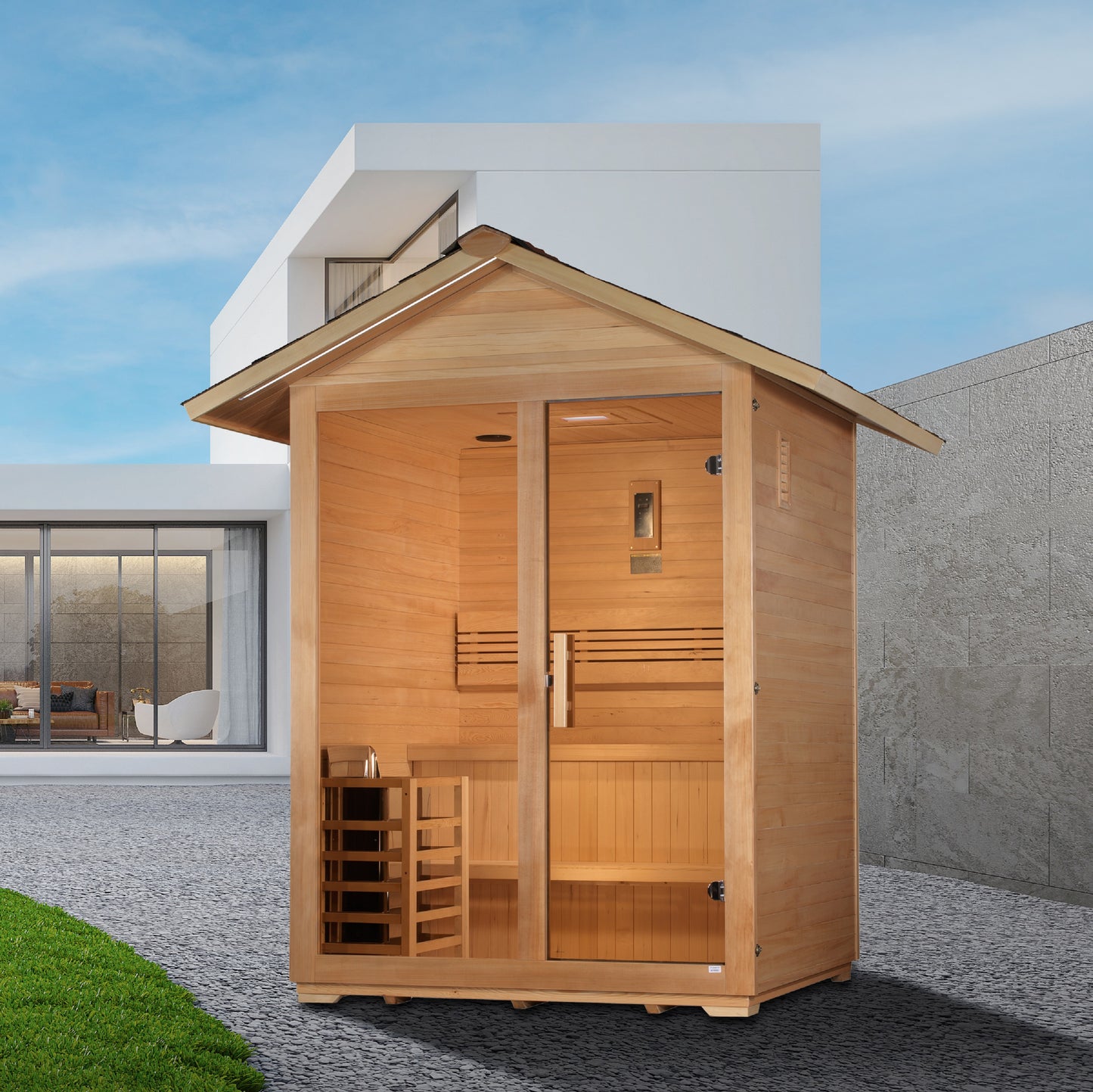 Golden Designs Arlberg 3 Person Outdoor Sauna
