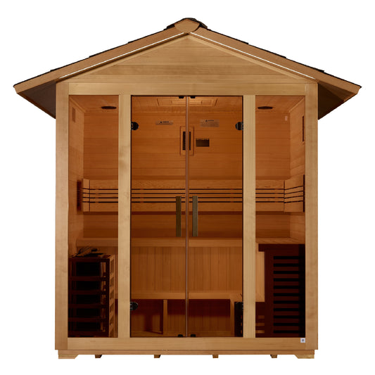 Golden Designs Vorarlberg 5 Person Outdoor Sauna