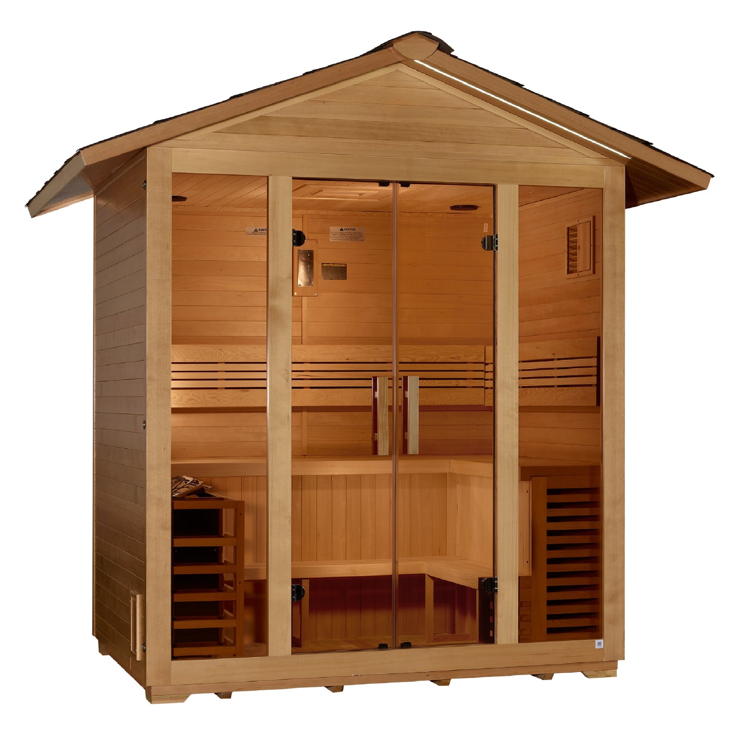 Golden Designs Vorarlberg 5 Person Outdoor Sauna