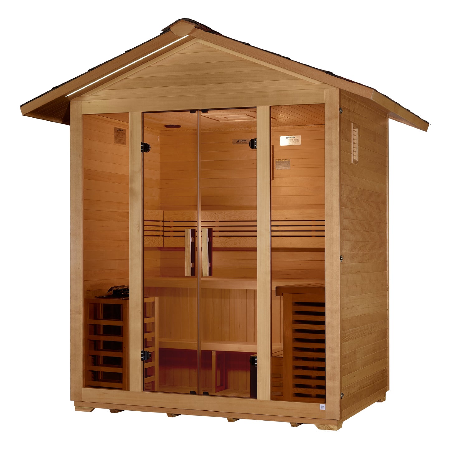 Golden Designs Vorarlberg 5 Person Outdoor Sauna