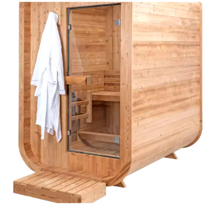 RedwoodArc Serenity Curve Cedar Sauna