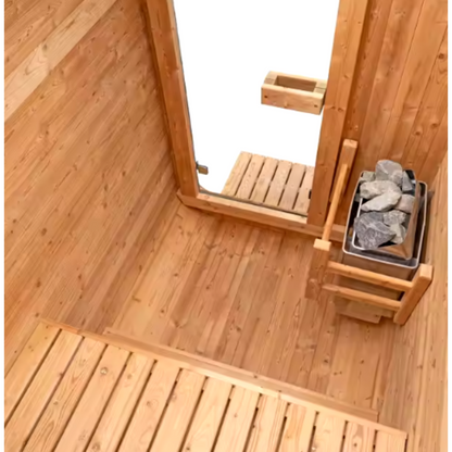 RedwoodArc Serenity Curve Cedar Sauna