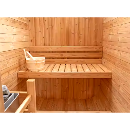 RedwoodArc Serenity Curve Cedar Sauna