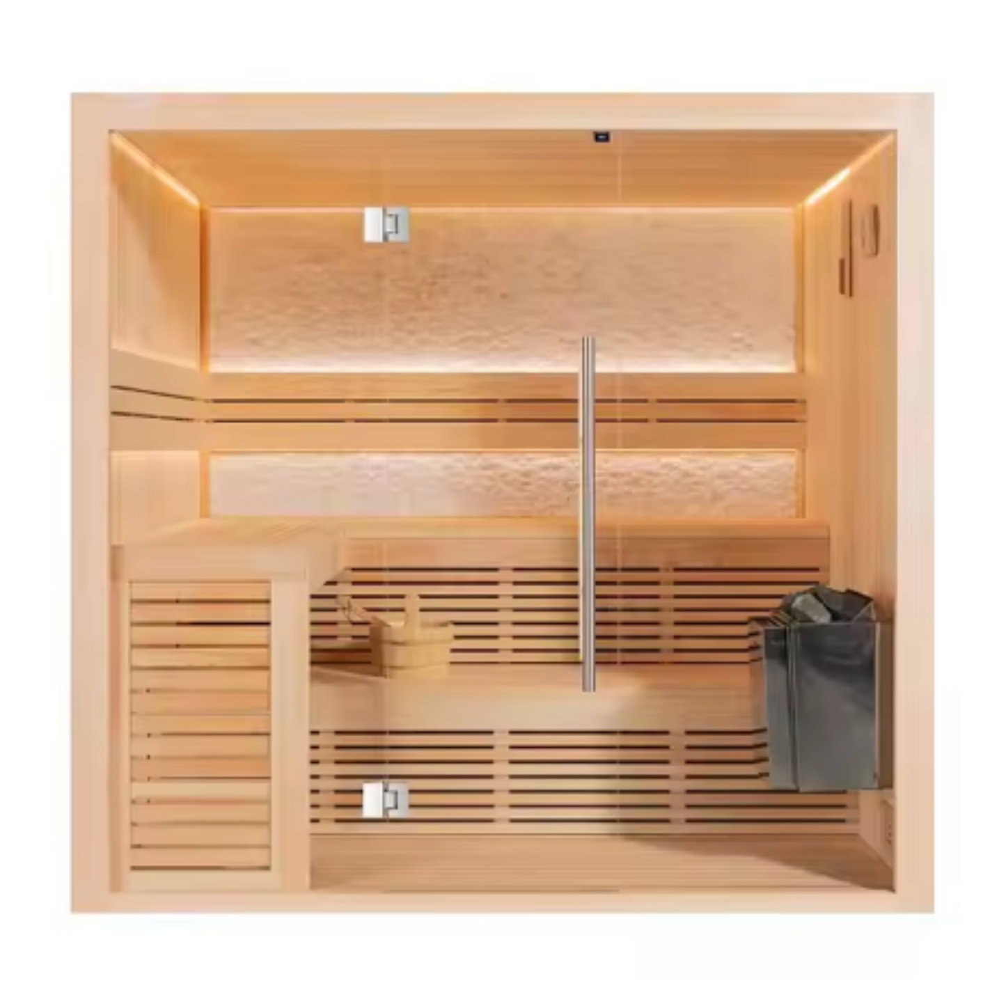 LuminaHeat SaltGlow Himalayan 4-Person Sauna