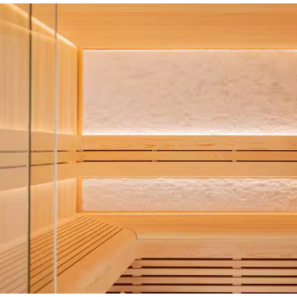 LuminaHeat SaltGlow Himalayan 4-Person Sauna