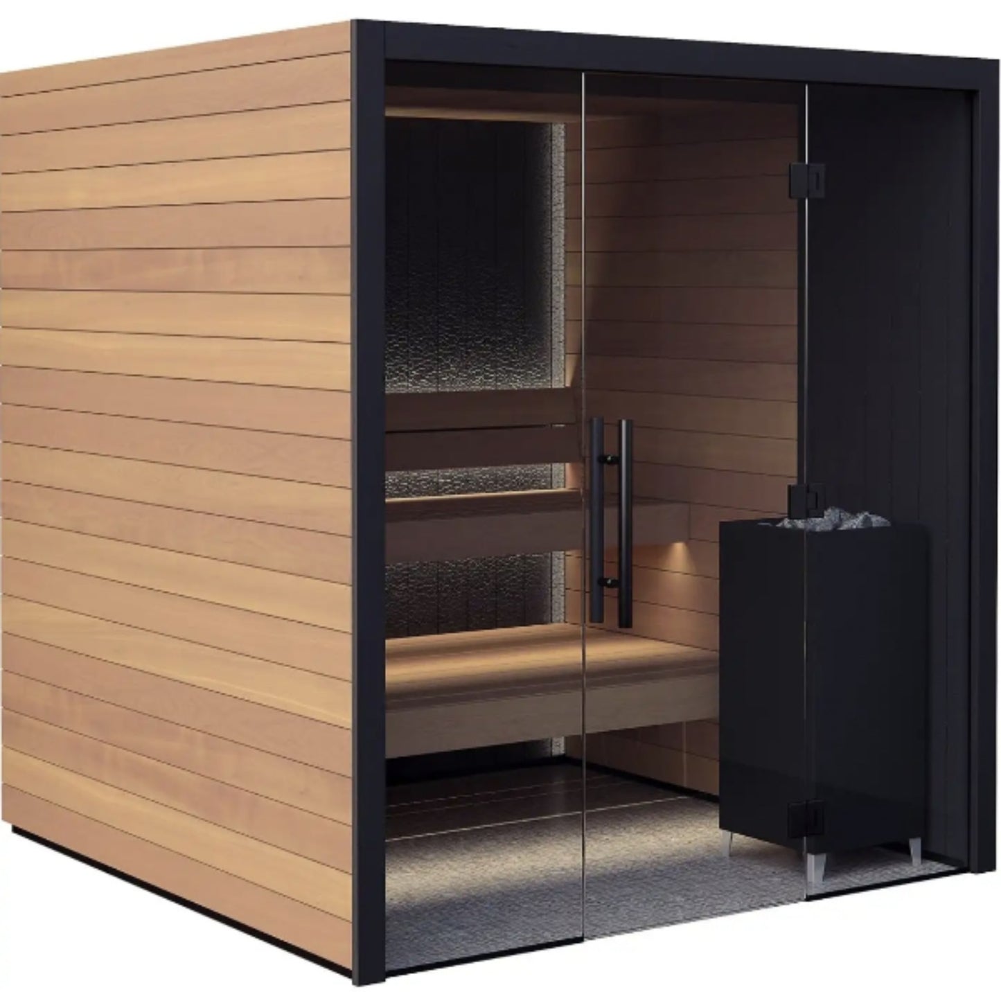 NordLux NoirVista Premium Glass Sauna