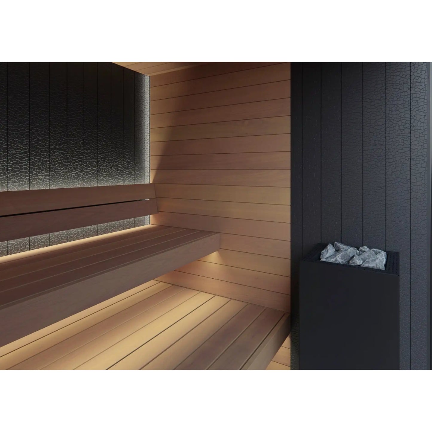 NordLux NoirVista Premium Glass Sauna