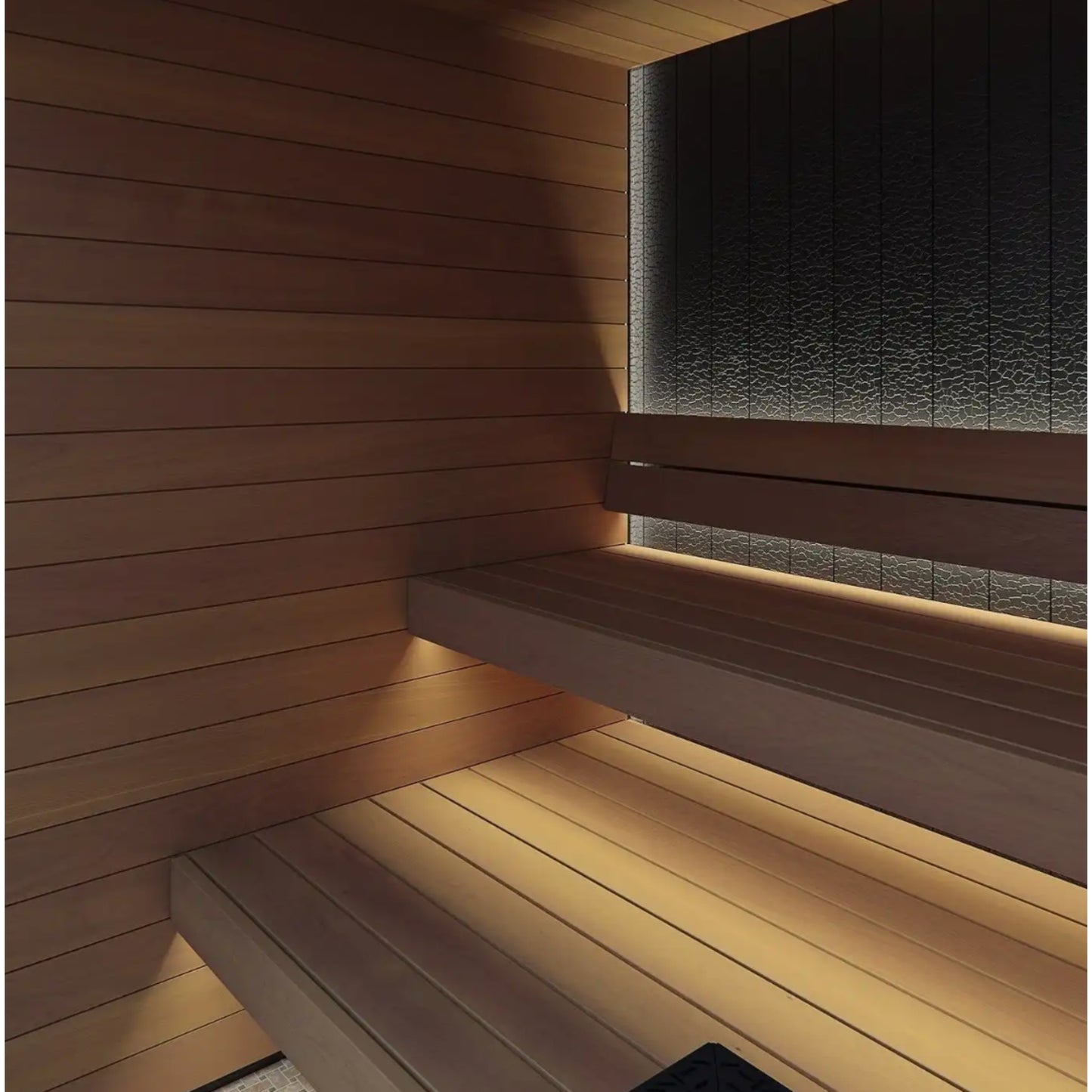NordLux NoirVista Premium Glass Sauna